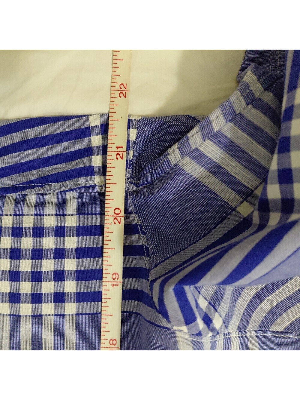 Grayson by Frank & Eileen ladies Shirt The Hero Plaid Size S EUC Cotton #942 - Picture 6 of 9